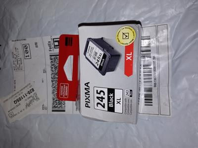Canon PG-245 Original Pigment Black Ink Cartridge - Smudge