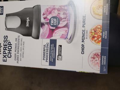 2 pack) Ninja Express Chop 200 W Food Processor, Mince, Puree, One