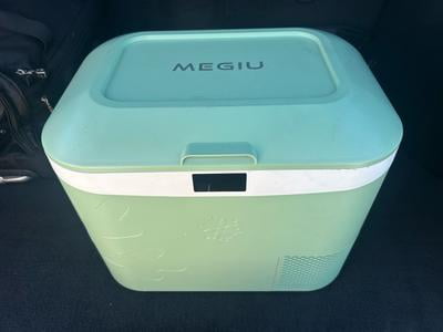 B BINGI Portable Car Refrigerator Cooler 13.5 Quart 12V/24V DC 110