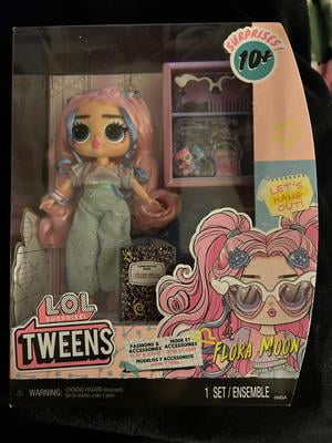 L.O.L. Surprise! Tweens Muñeca Flora Moon - Moda Con Más De 10 Sorpresas, Accesorios Y Monopatín, Juguete Para Niños +4 Años