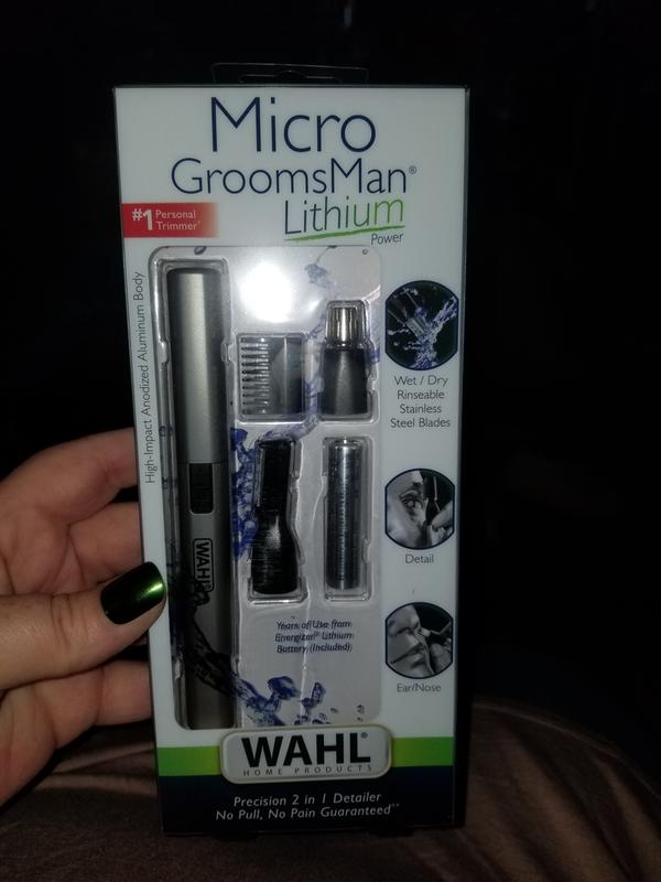 micro groomsman lithium instructions