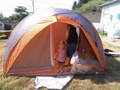 Ozark Trail 8-Person Dome Tunnel Tent with Maximum Weather Protection