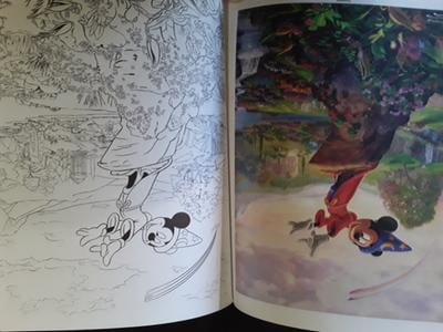 Disney Dreams Collection - Thomas Kinkade Studios Coloring Book