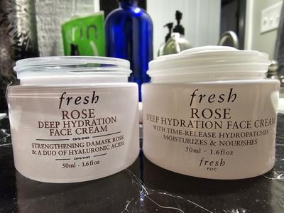 DEEP RISE フェイスクリーム 45g Fresh Rose Deep Hydration Face Cream, 1.6 oz, Lightweight