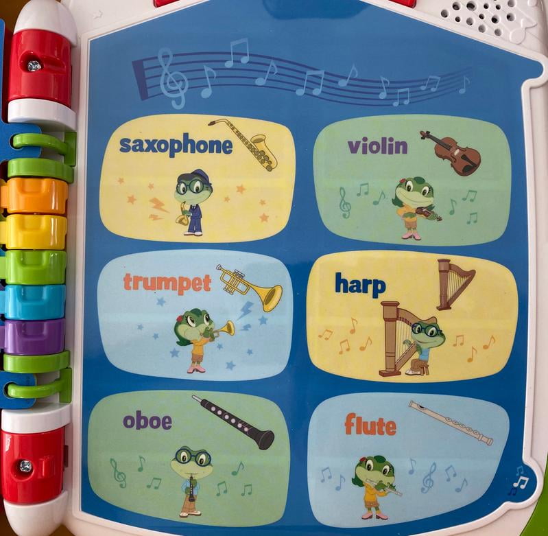 Leapfrog Tad S Get Ready For School Book Preschooler Book With Music 2 Pack Walmart Com Walmart Com
