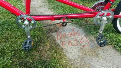 mantis taureno tandem bike
