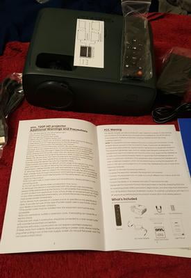 談話室1000型  DAN1000-R16 Customer reviews for onn. 720P HD LCD Home Theater Projector with