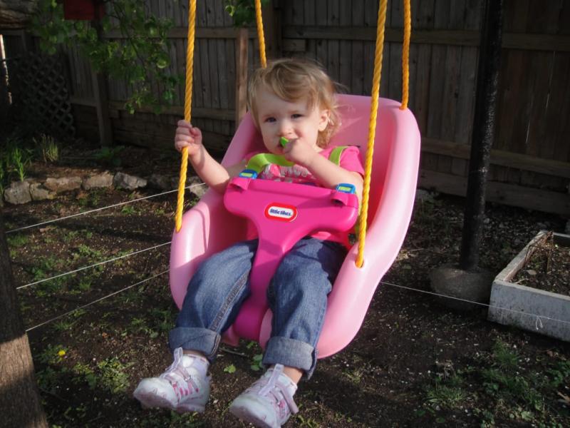 little tikes swing walmart