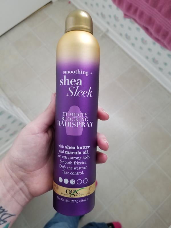 shea sleek hairspray