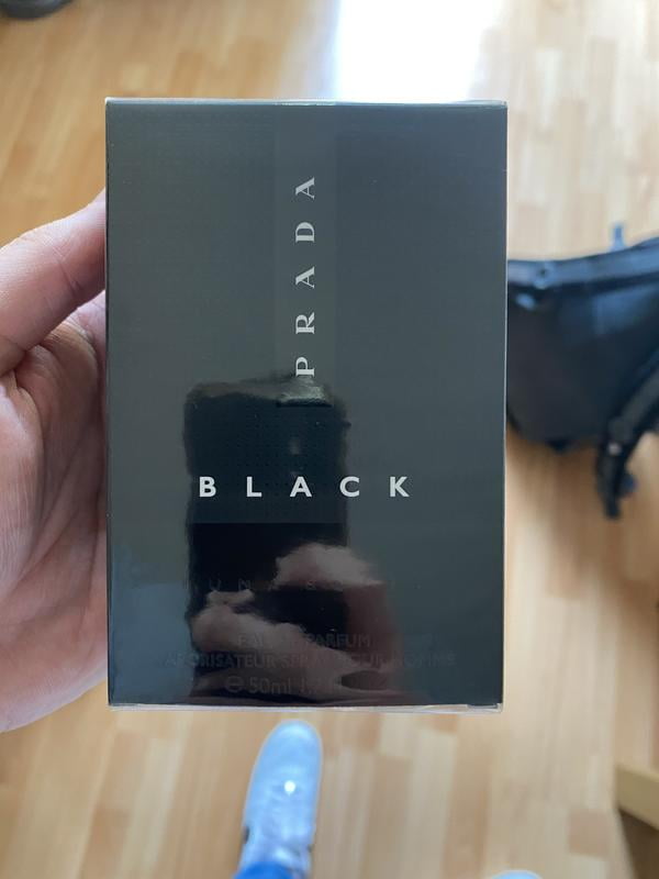 Prada Black Luna Rossa Amber Intense Eau De Parfum Spray for Men