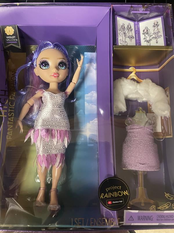 Rainbow High Fantastic Modepop - Violet online ... | Speelgoed