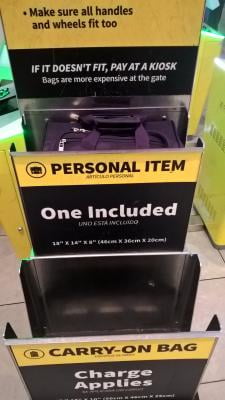 spirit airlines 18x14x8 bag