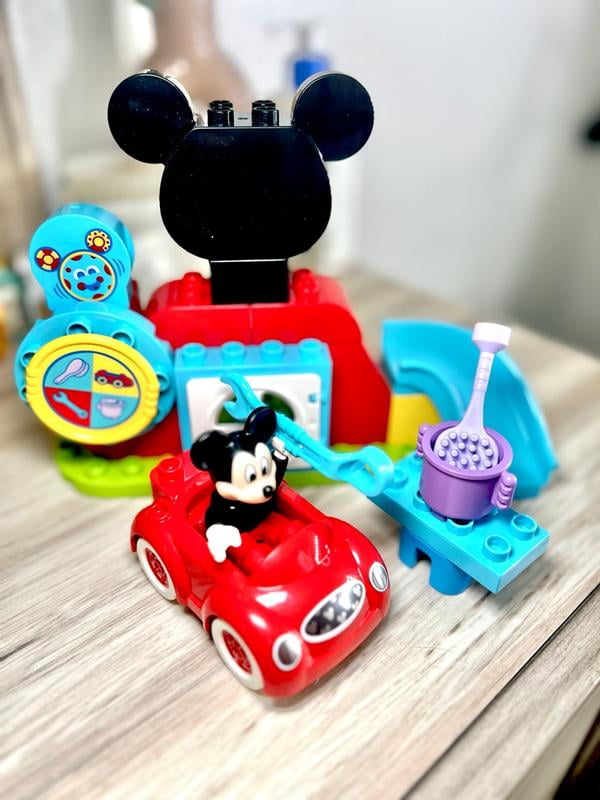 LEGO DUPLO Disney Mickey Mouse Clubhouse Car Toy, 27 pcs