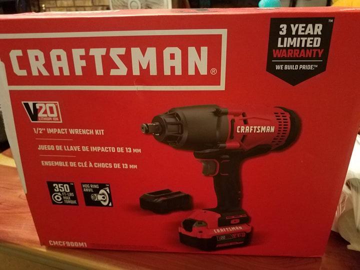 CRAFTSMAN V20 Impact Wrench Cordless 
