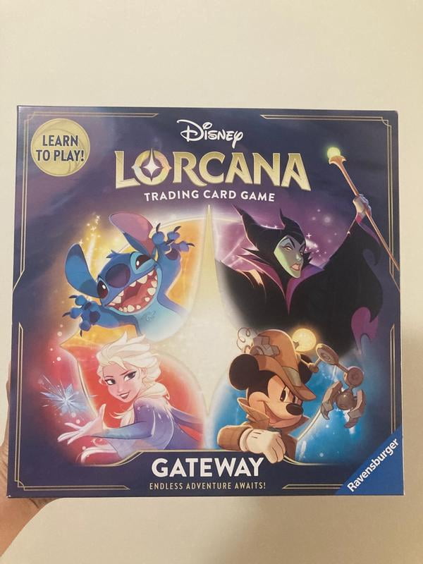 disney lorcana gateway trading card game 4-Box Case The Gateway Box Set is a special standalone release designed to introduce the world of Lorcana to new fans or those trying to learn how to play Disney Lorcana: Gateway - The
