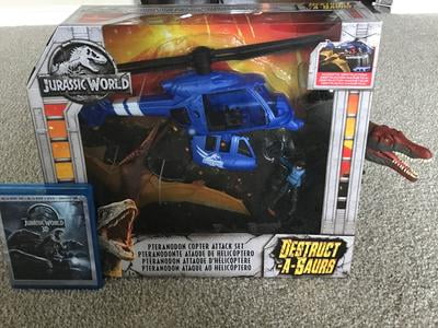 jurassic park helicopter toy