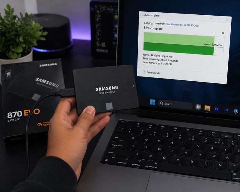 SAMSUNG 870 EVO 500GB SATA 2.5