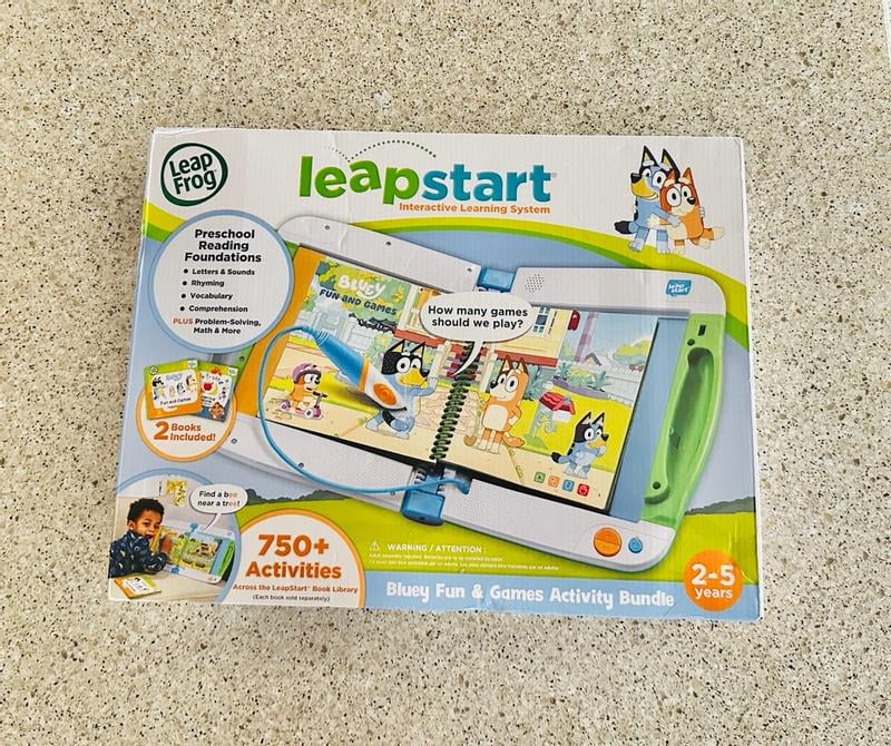 LeapFrog LeapStart Libro Attività Bluey Divertimento E Giochi Per 2-5 Anni - 3