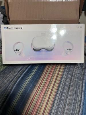 Meta Oculus Quest 2 VR Headset 2022, 128GB SSD, 3D Audio, Holiday
