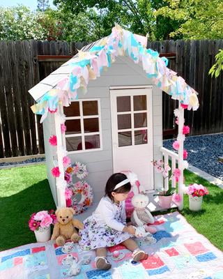 tp stable cottage wooden playhouse