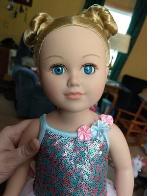 my life as 18 poseable ballerina doll brunette hair