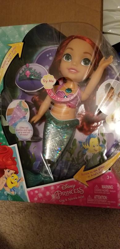 sing and sparkle ariel doll