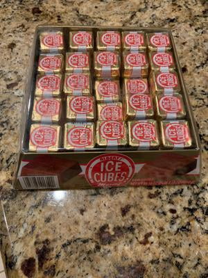 Albert's Chocolate Ice Cubes – 100 Count Tray, Delicious Chocolate Treats