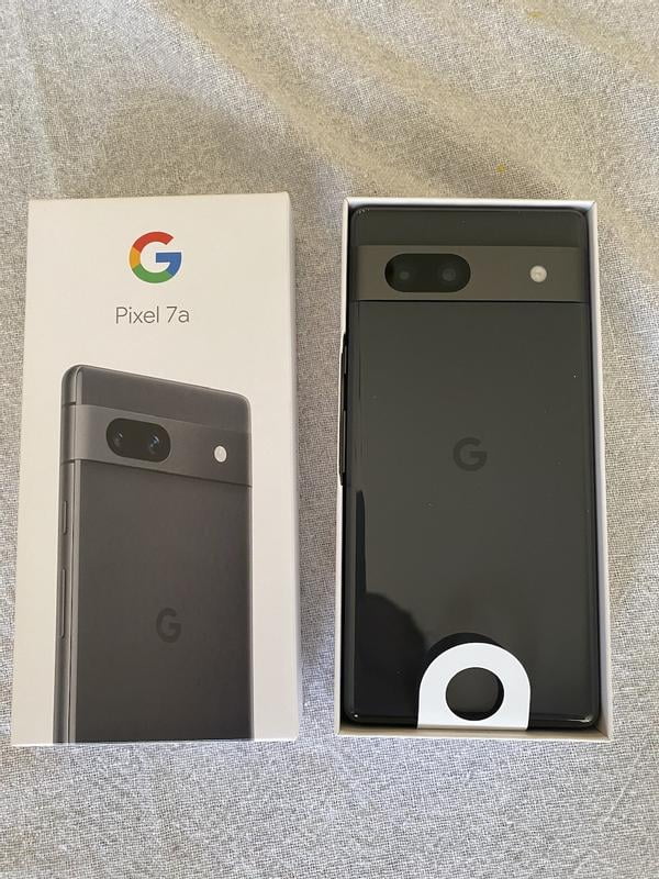 Google Pixel 7a Unlocked Smartphone (128GB) - Charcoal - Brand New