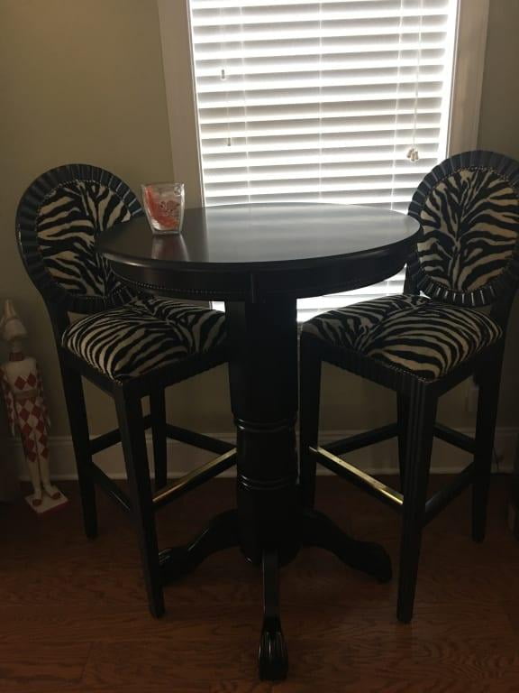 42 Inch Boraam 71842 Florence Pub Table Black 42 Inch Boraam 71842 Florence Pub Table