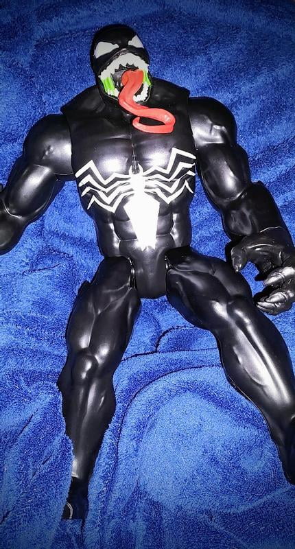 Venom, Action Figure, 12 Inch, Marvel Spider-Man Titan Hero Series