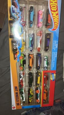 Hot Wheels, Set of 20 Toy Vehicles, 1:64 Scale, Collectible Cars