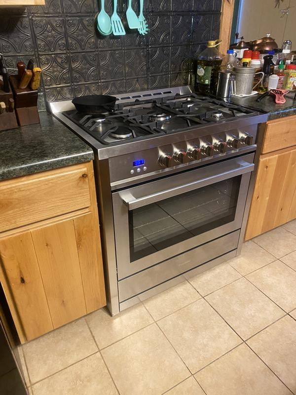 Customer reviews for Cosmo COS-F965NF 36 in. Stainless Steel Dual