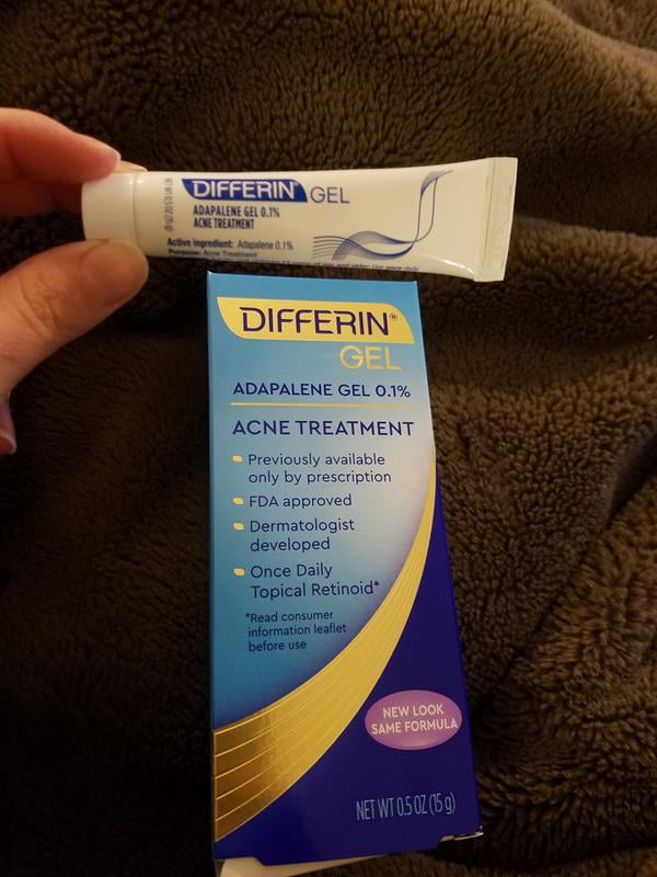 differin gel acne treatment walmart