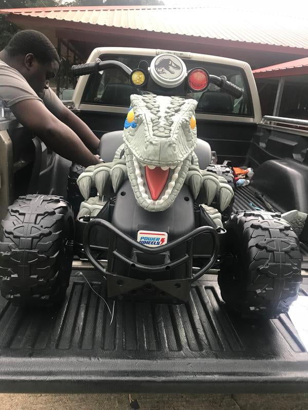 Power Wheels Jurassic World Dino Racer 12V Ride On Vehicle
