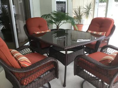 Better Homes And Gardens Azalea Ridge Patio Dining Set Outdoor Wicker Cushioned 5 Piece Com - Better Homes And Gardens Azalea Ridge 5 Piece Patio Dining Set Better Homes And Gardens Azalea Ridge Patio Dining Set Outdoor Wicker Cushioned 5 Piece Com - Better Homes And Gardens Azalea Ridge 5 Piece Patio Dining Set