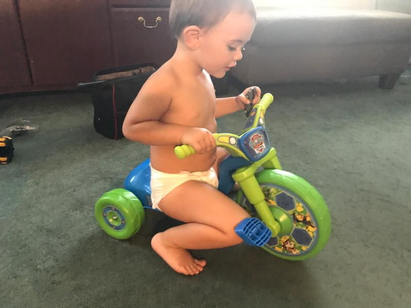 paw patrol junior cruiser tricycle