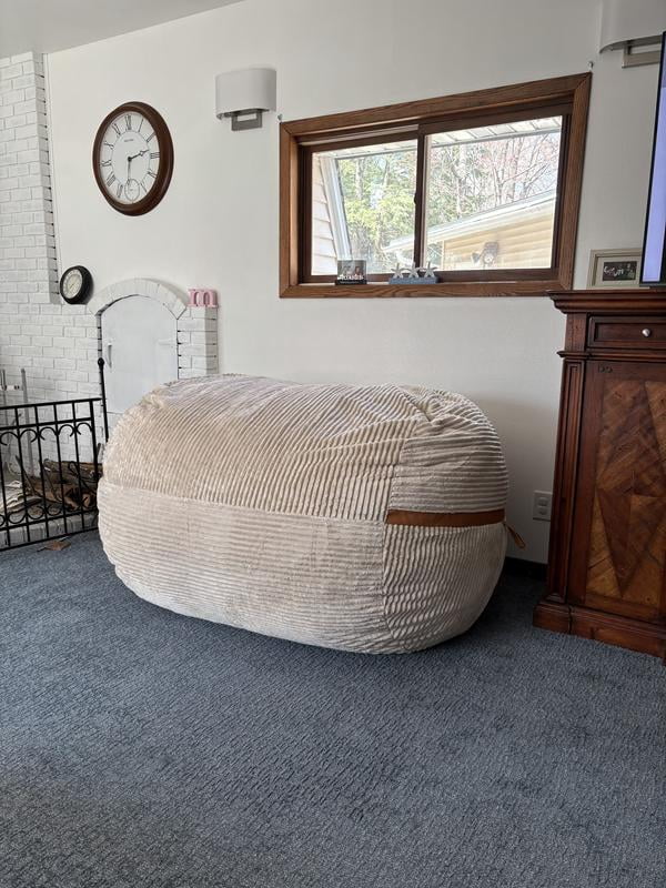 Big Joe Fuf XL Cover Only Machine Washable, Cobalt Lenox, Durable