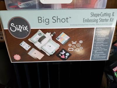 Sizzix Big Shot Fabric Series Starter Kit (White & Gray) (includes 1 B –  Capital Books and Wellness