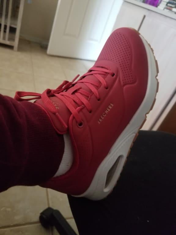 skechers uno stand on air red