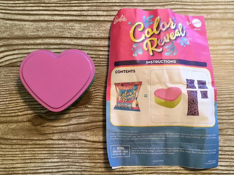 Barbie Color Reveal Pet Valentinstag – Überraschungs-Haustier Mit Farbwechsel & Zubehör Barbie Color Reveal Pet Valentinstag – Überraschungs-Haustier Mit Farbwechsel & Zubehör