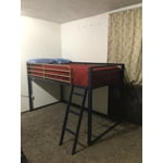 Little Seeds Monarch Hill Haven Metal Loft Bed