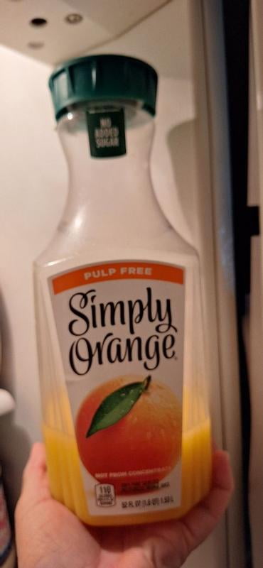 Large Orange Small Orange Juice Mcdonalds Price Simply Non-GMO