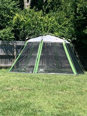 Coleman Outdoor Camping Pop Up Screen House Canopy Sun