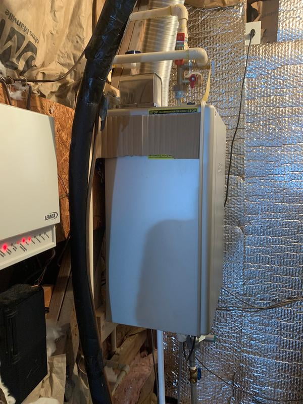 Noritz EZ111DV-LP 11.1GPM EZ Series Residential Liquid Propane High  Efficiency Indoor u0026 Outdoor Tankless Water Heater - Walmart.com
