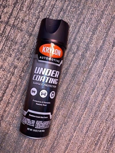 Krylon KA8620007 Krylon Automotive Undercoating Black Matte 16 oz. Spray Paint Multi Surface 1 Piece 1 Pack Walmart