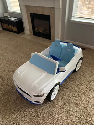 mustang power wheels walmart