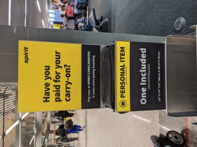 spirit carry on weight limit