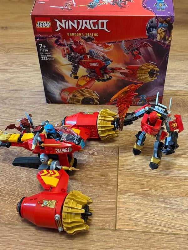 LEGO, NINJAGO Kai's Mech Storm Rider Action Figure, 71830, 3