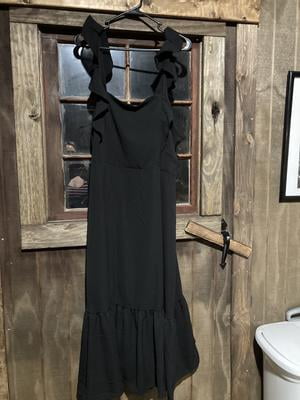 knee length dresses for ladies Ruffle Skirt Dress  BCBGMAXAZRIA