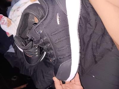 ミーコ ブラック/ホワイト24.5 Lugz Work Men's Brisk Composite Toe Sneakers, Sizes 7-14, Comfort
